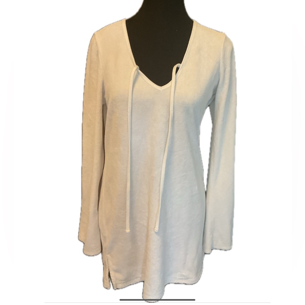 Old Navy White Beach Terry Tunic Swimsuit Coverup